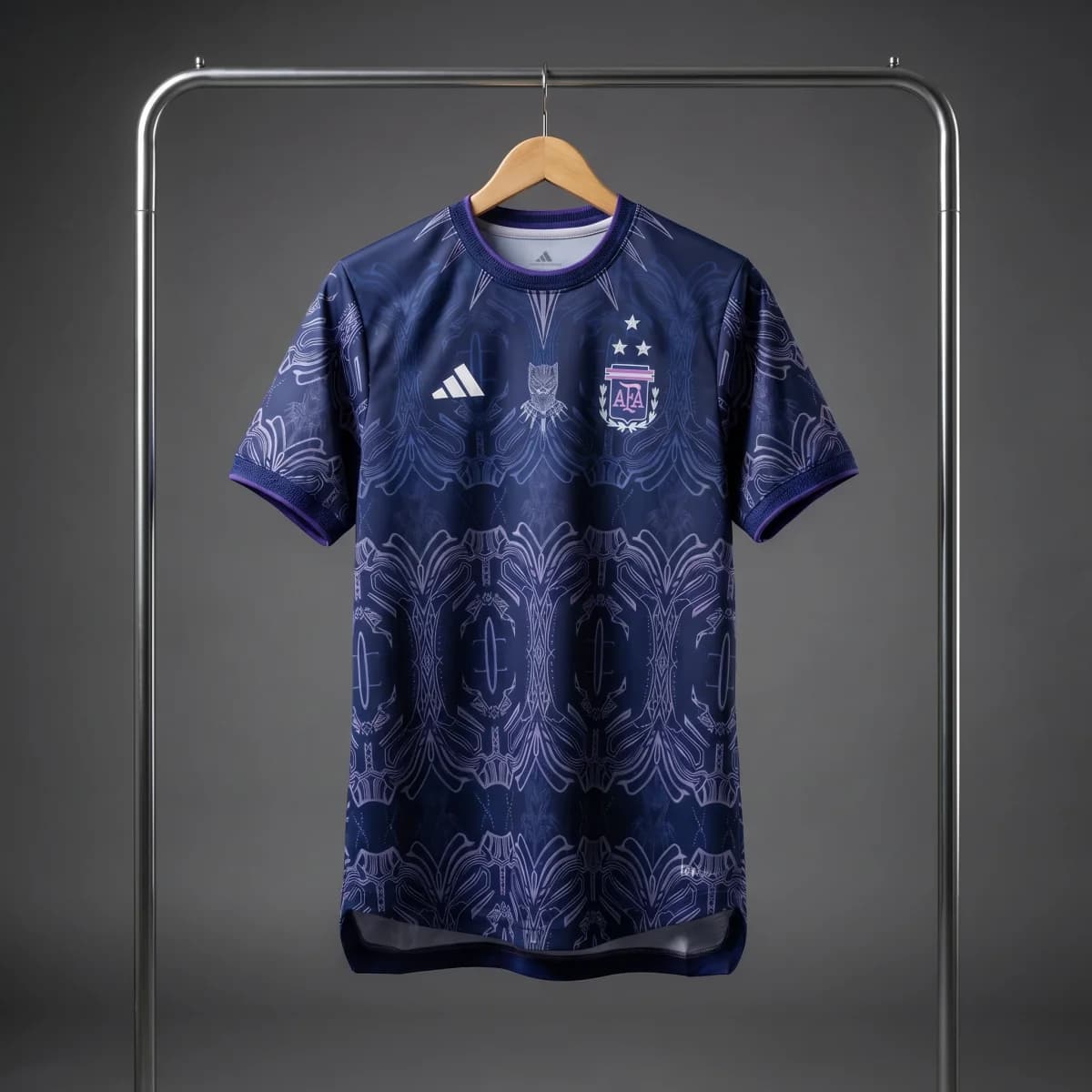 Argentina ft. Black Panther Kit - Premium Jersey | Sports Nation BD Bangladesh