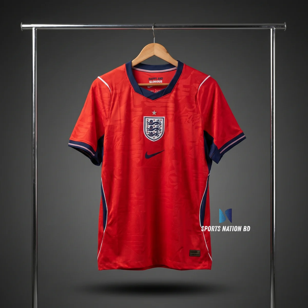 England WC26 Away Kit - Premium Jersey | Sports Nation BD Bangladesh