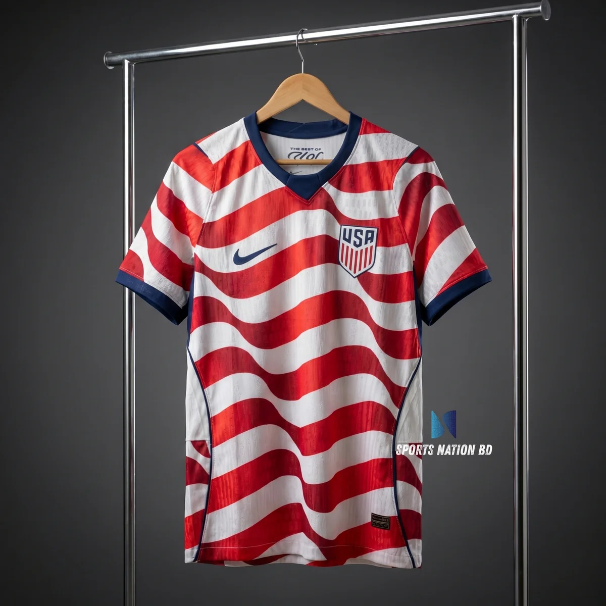 USA WC26 Home Kit - Premium Jersey | Sports Nation BD Bangladesh