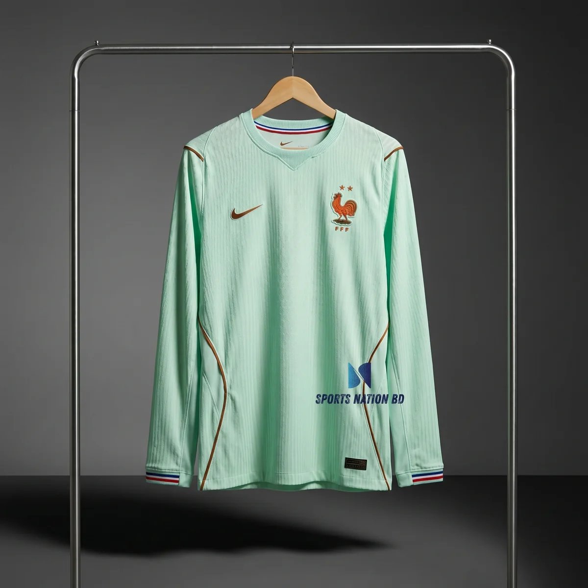 France WC26 Away Kit Full Sleeve - Premium Jersey | Sports Nation BD Bangladesh